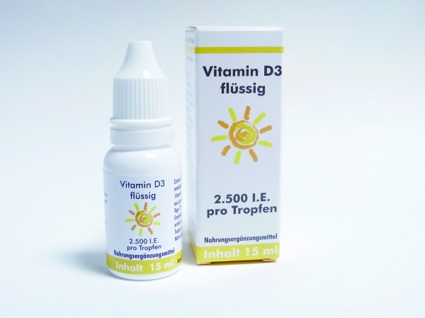 Vitamin D3 flüssig 2500 I.E. 15ml Gerimed