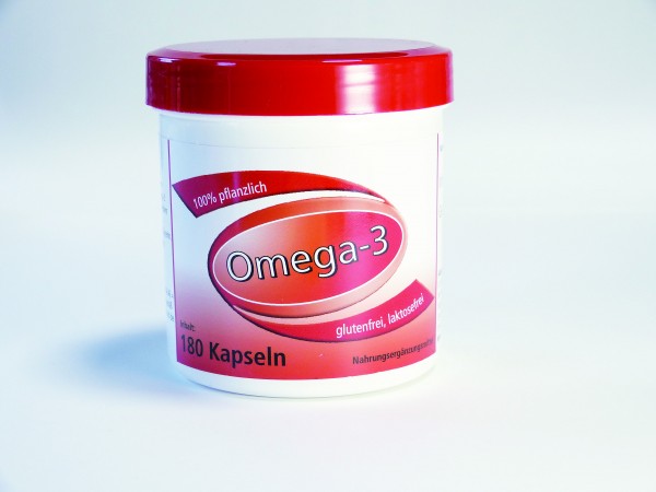 Omega-3 100 % pflanzlich 180 Kapseln Gerimed