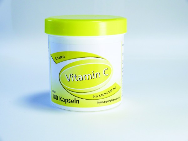 Vitamin C coated 500 mg 180 Kapseln Gerimed