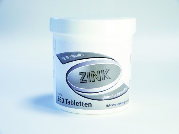 Zink in Spirulina platensis Gerimed 360 Tabletten