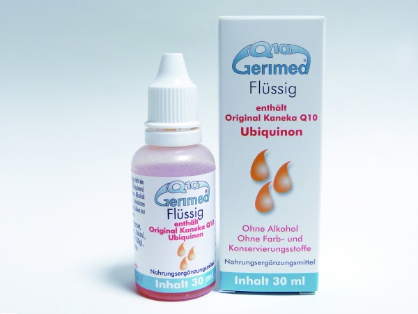 Q10 Gerimed flüssig (Ubiquinon) ohne Alkohol - 10 ml